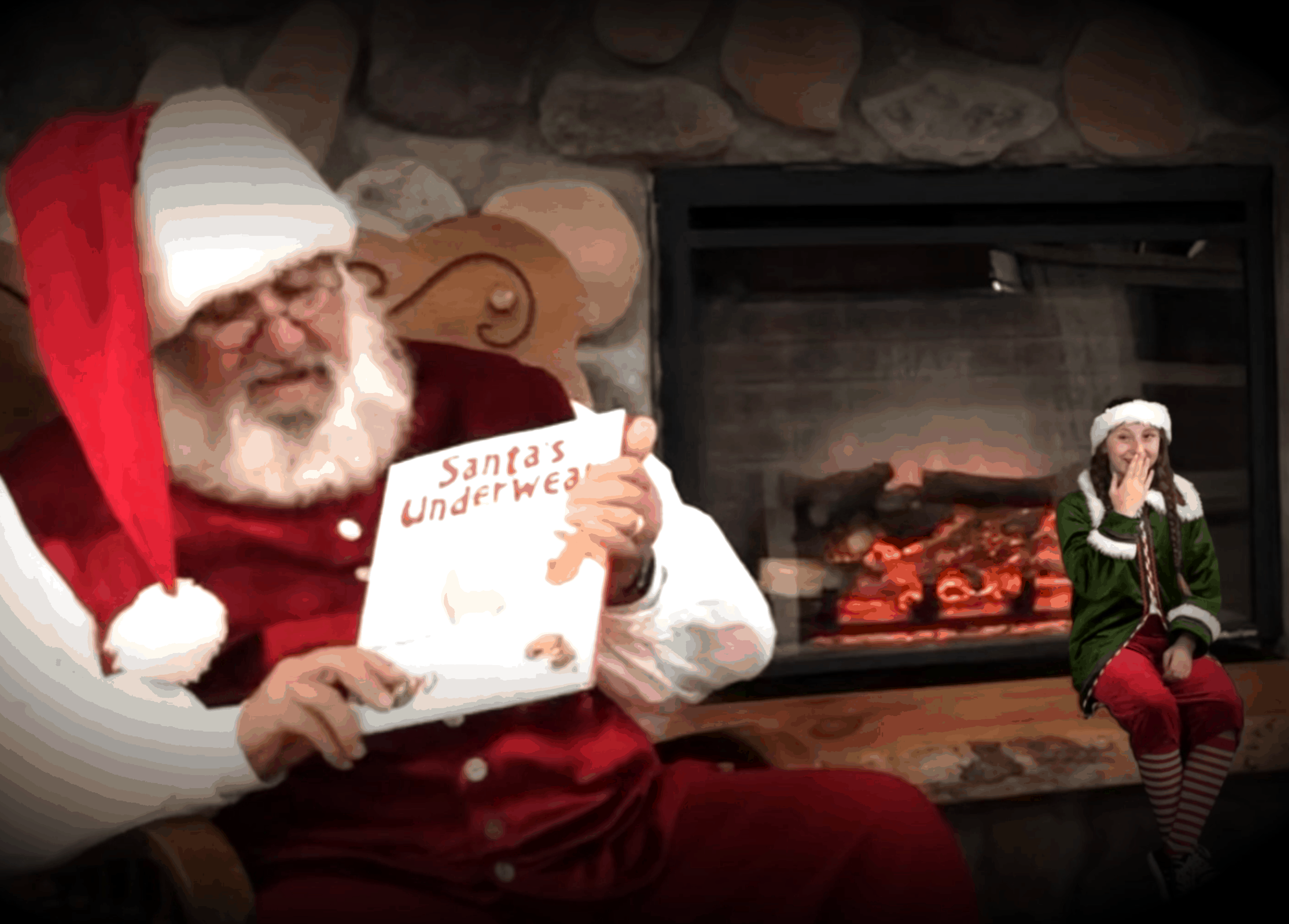 Santa Underoos Santa's Underwear (3) — Bedtime Stories with Santa - ReindeerCam